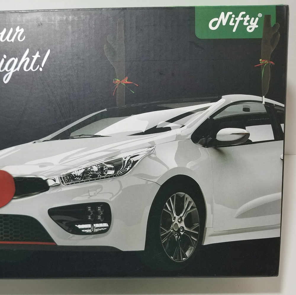 Nifty Rudolph Car Decor Kit - Picture 7 of 7